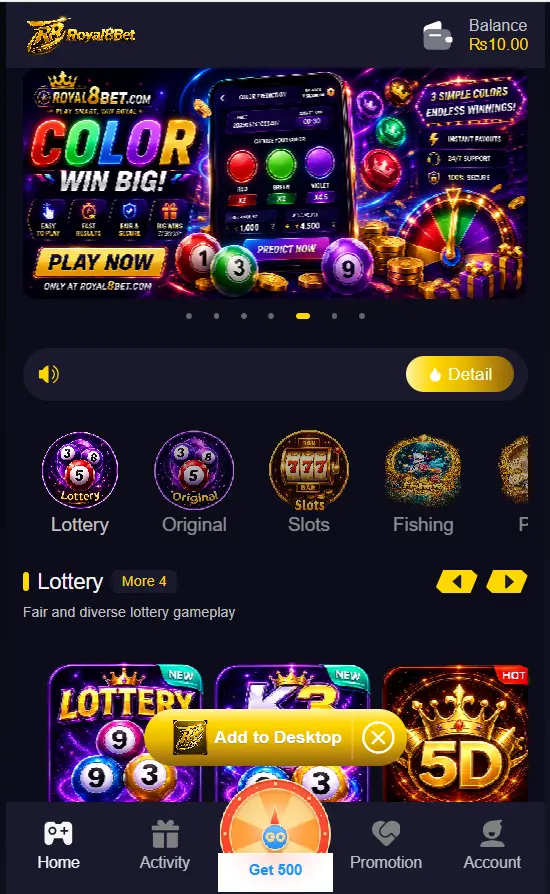 ROYAL8 BET Game Download New Earning APP in Pakistan 2026
