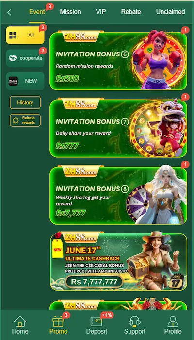 ZH88 Game Download (Best Real Earning Platform) in Pakistan