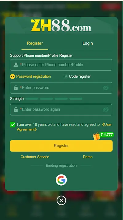 ZH88 Game Download (Best Real Earning Platform) in Pakistan