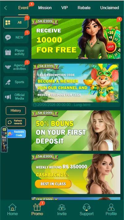ske999 game bonuses and promotions are upgrade